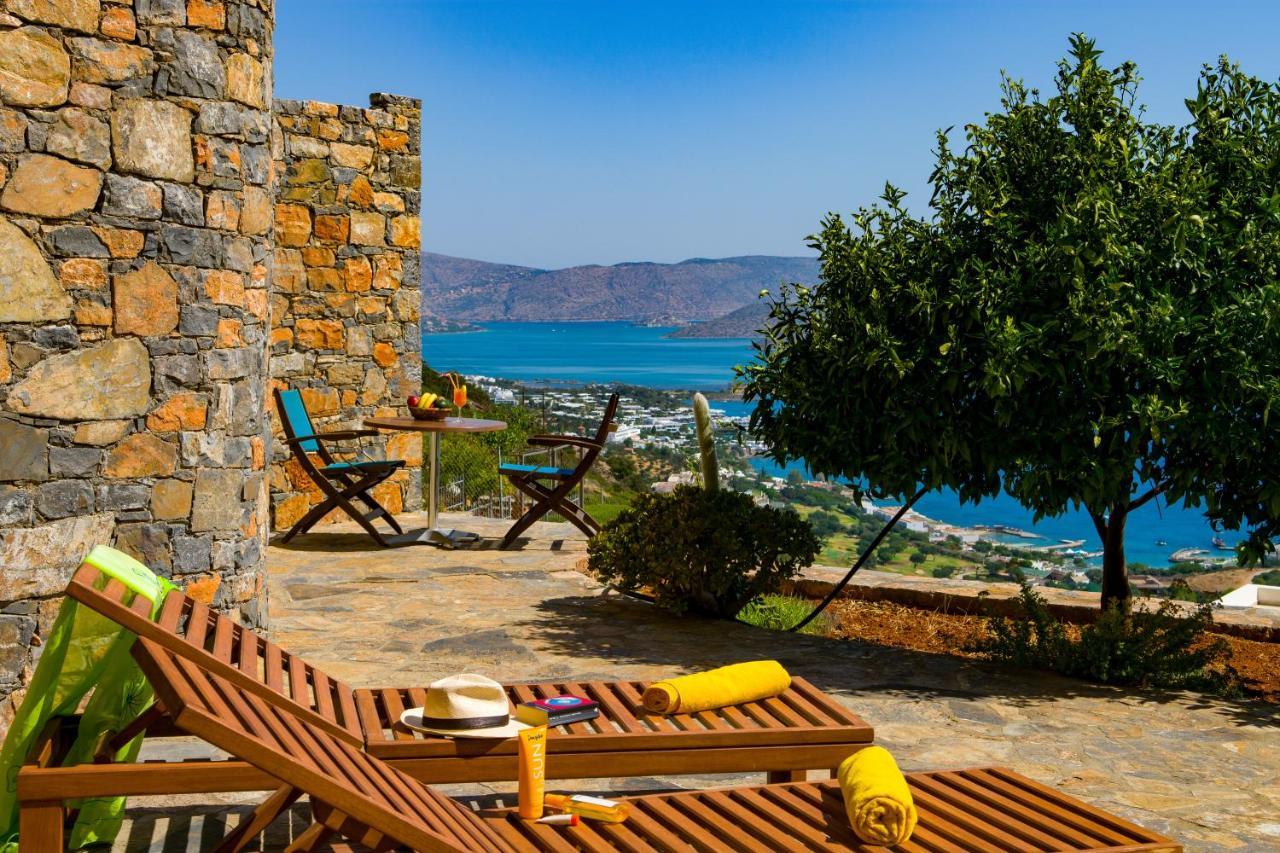 Athina Stunning Elounda View Apartment Экстерьер фото